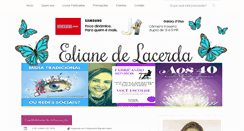 Desktop Screenshot of elianedelacerda.com